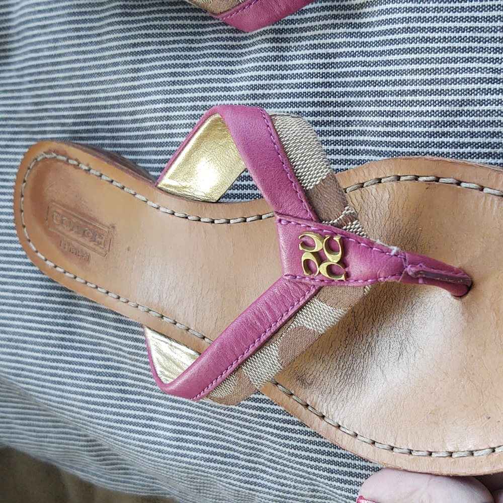 Coach Flip Flops - image 3